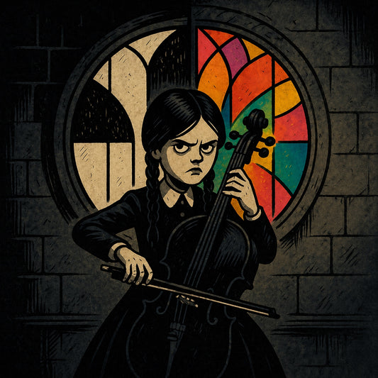 Paint It Black (from Wednesday)